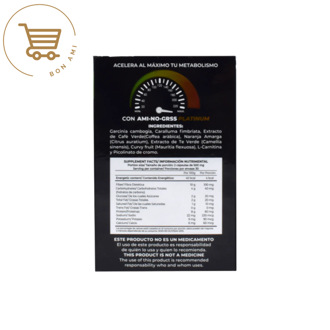 Aminogrss Platinum 60 Cap