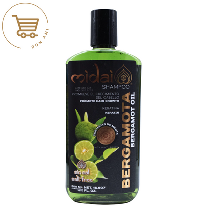 Shampoo Midai Bergamota 500 ml