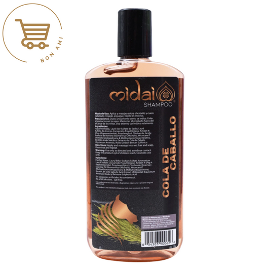 Shampoo Midai Cola de Caballo 500 ml