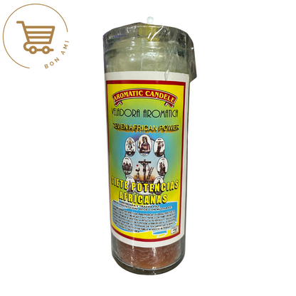 Veladora Siete Potencias Africanas